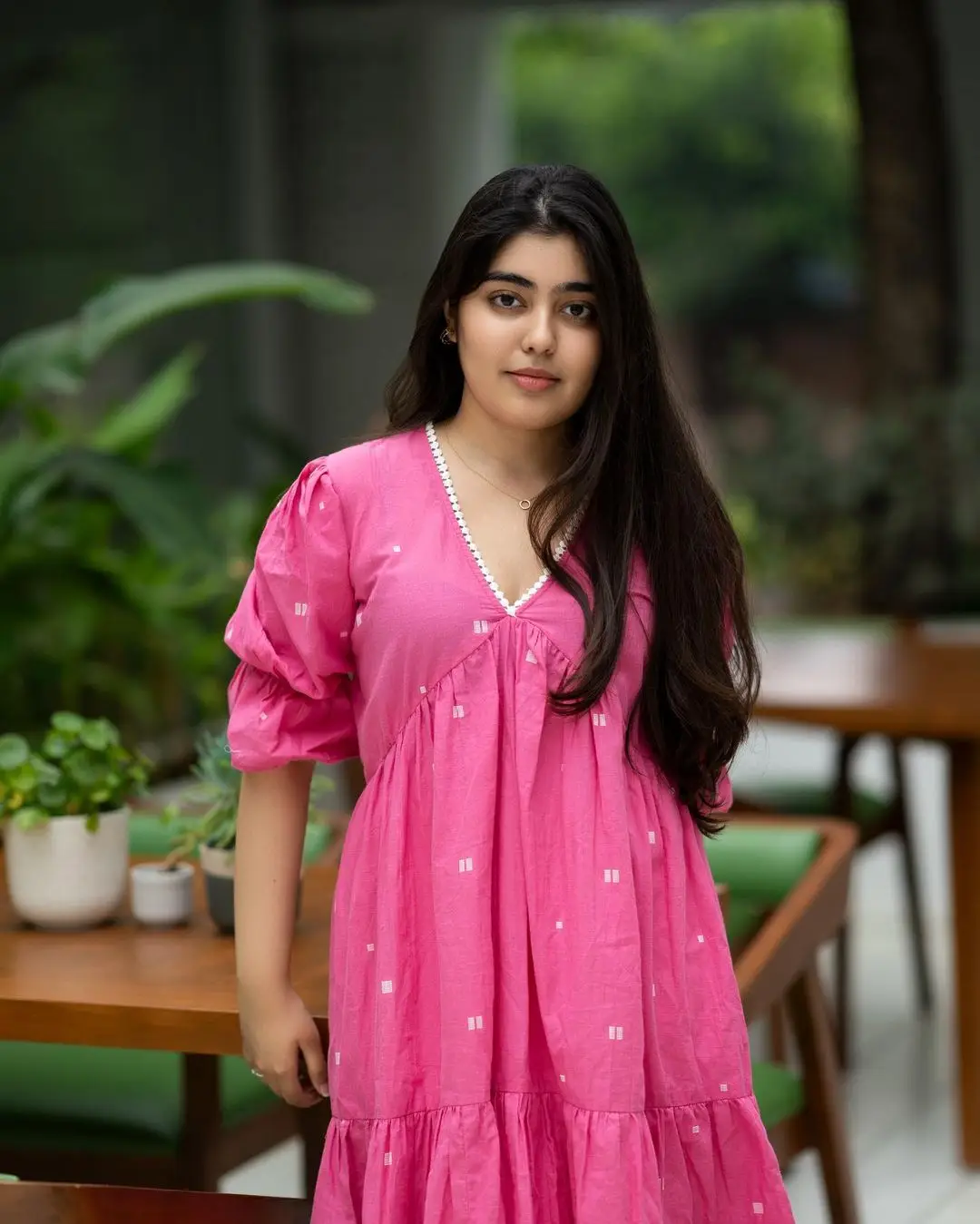 Gargeyi Yellapragada Stills In Pink Dress